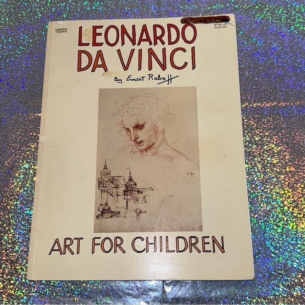 LEONARDO DA VINCI (ART FOR CHILDREN) By Ernest Raboff Paperback Book